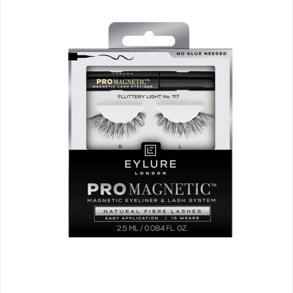EYLURE PRO MAGNETIC LIQUID MAGNETIC EYELINER & LASH SYSTEM New in a box pack 2